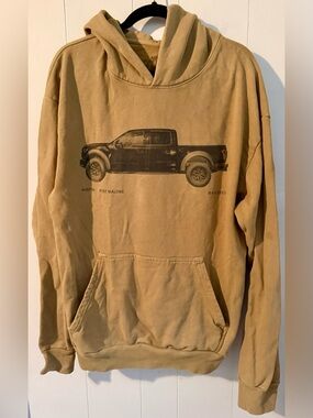 Post Malone Austin Brown Truck Hoodie Mens XL If Yall Werent Here 2023 Tour